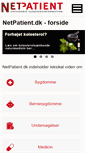 Mobile Screenshot of netpatient.dk